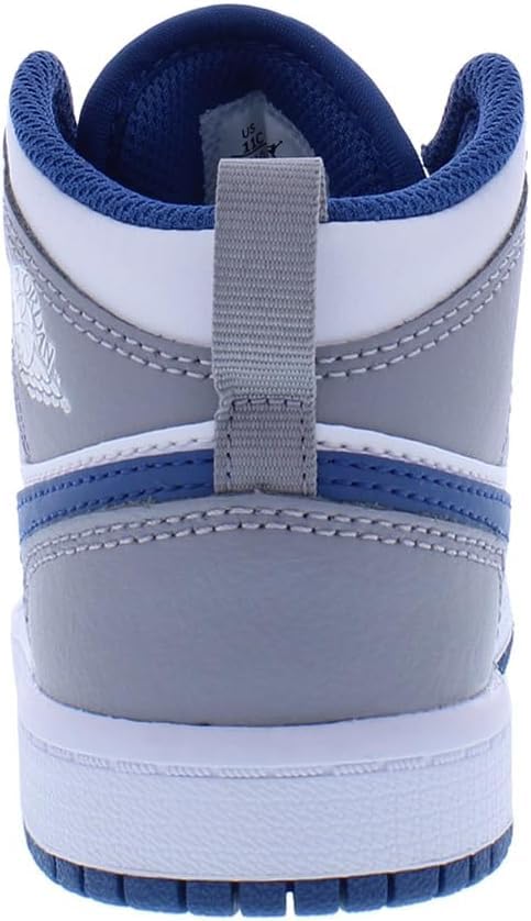 Jordan Little Kid's 1 Mid Black/Royal Blue-Black-White (DQ8424 042)3