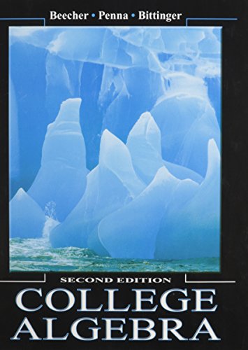 College Algebra 0321238176 Book Cover