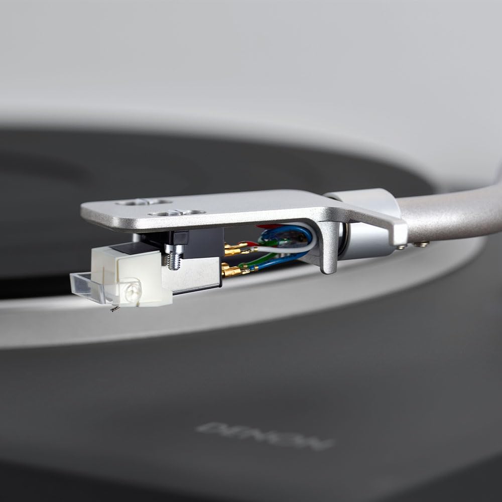 Denon Platine tournante Bluetooth Hi-FI DP-500BT (Noir), préampli Phono commutable intégré, contrôle Semi-Automatique, Cartouche MM, Tourne-Disque Vinyle à entraînement par Courroie 33⅓, 45 et 78 TR