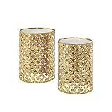 Linon Alina Round Nesting Tables (Set Of 2), Gold