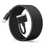 Elebase USB C to Mag-Safe 3 Charging Cable 6.6FT/2M,140W USBC to Magnetic 3 Charger Cord,PD Fast Mag 3 Safe for MacBook Pro(16