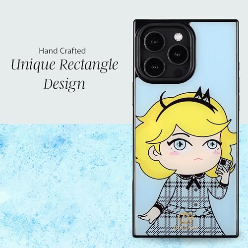 Image of COCOMII Rectangle for iPhone 16 Pro Max Case, Sky Plaid Coco&MII