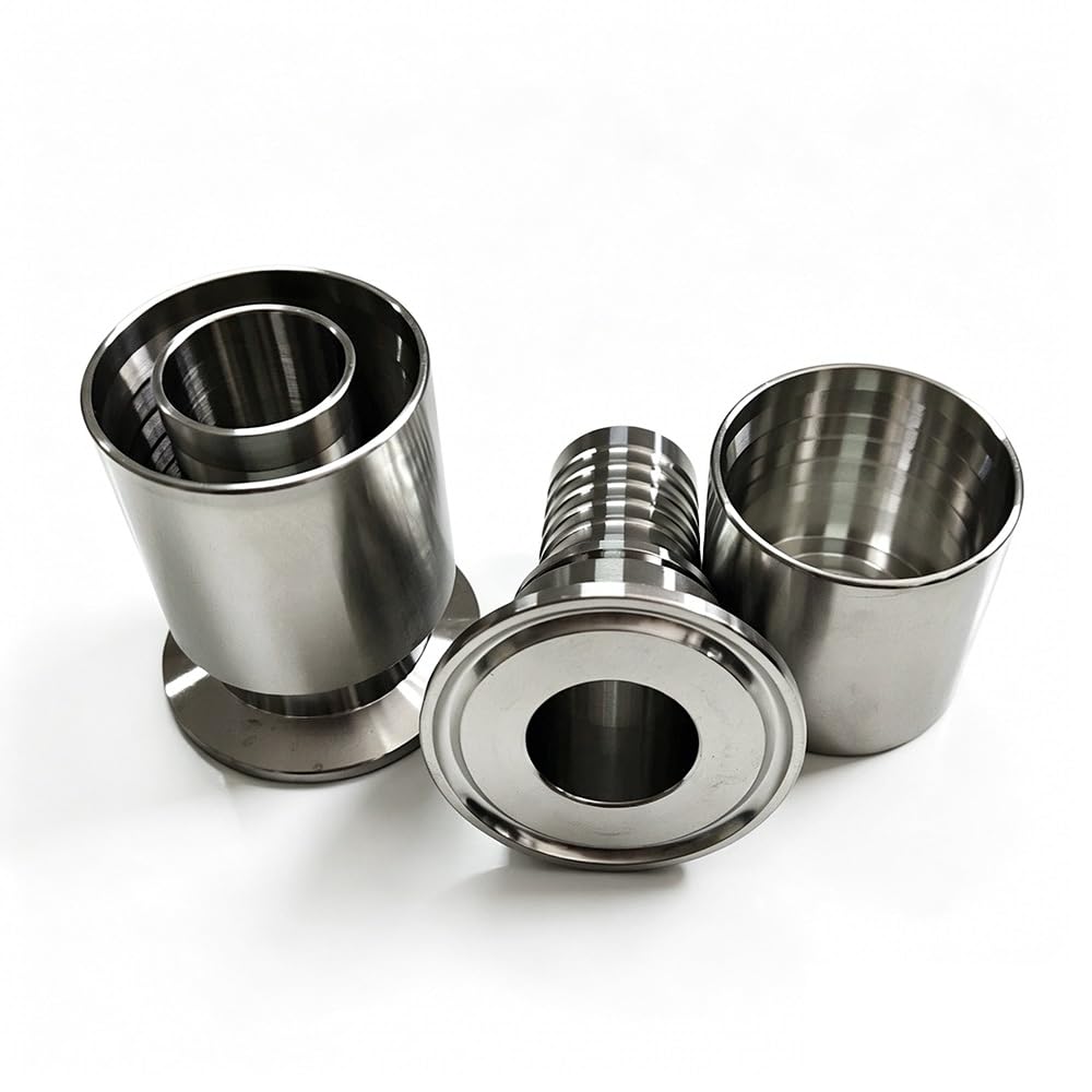 Złącze zatrzaskowe z końcówką do piwa ze stali, Złącze króćca do węża 25 mm K34/K50.5/K64 304 SS, wiele rozmiarów(K34mm-37.5mm-60mm)