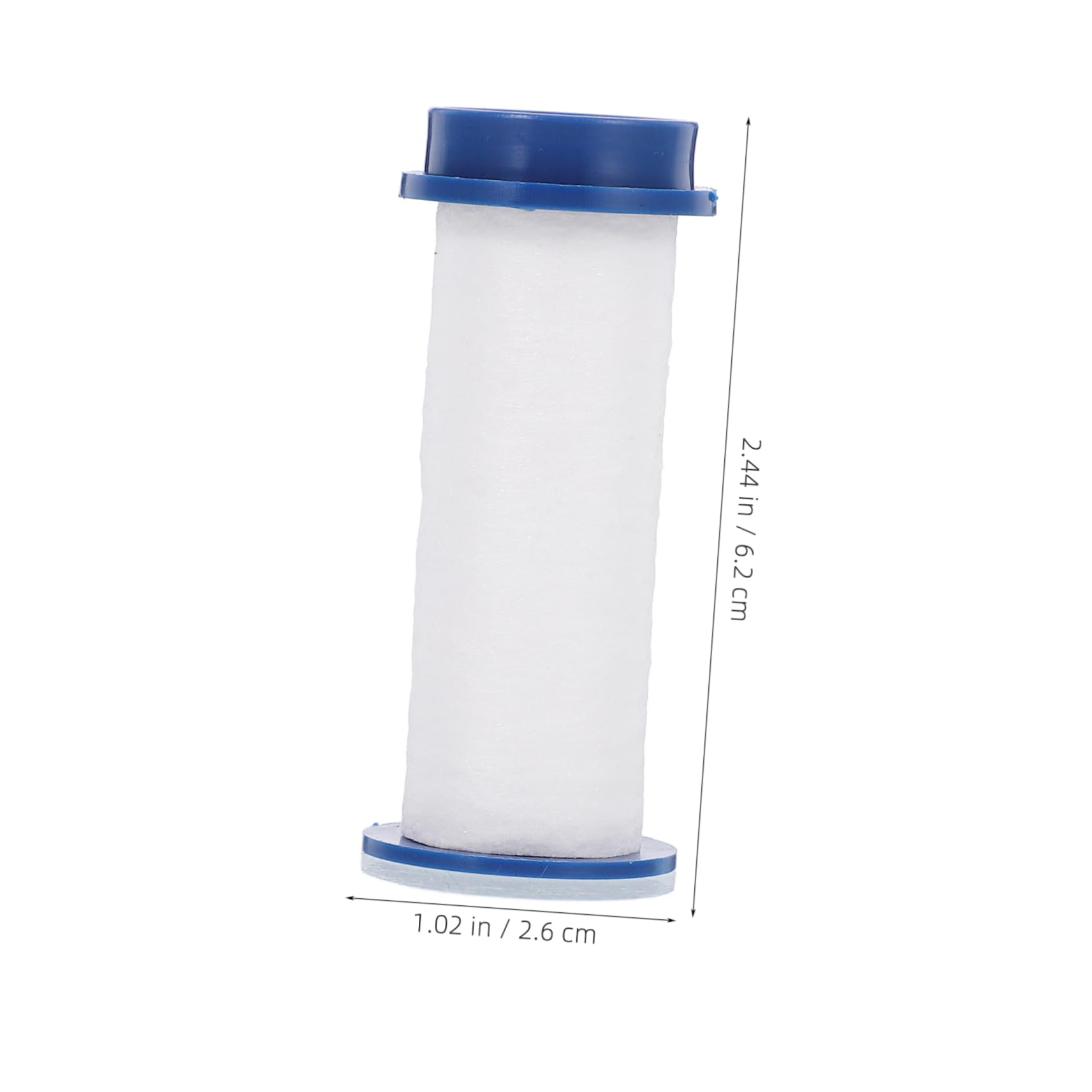 NULYLU 6pcs Filter Replacement for Shower High-performance Filtering Tool for Improved Water Clarity and Purity Easy to Install