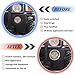 Qiosreui Front Fog Light Lamp Cover Ring for Hummer H3 2005-2009 Accessories, Fog Lamp Trim Frame Protector, Front Bumper Fog Light Ring Bezels Covers Trim, ABS (Chrome)