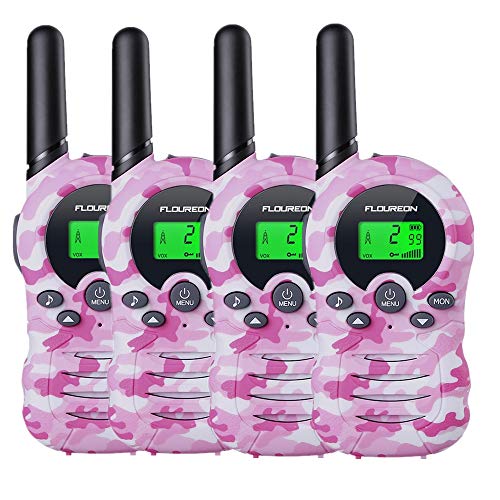 floureon Walkie Talkies for Kids 22 Channel Walkies Talky for Outdoor Camping/Hunting/Fish