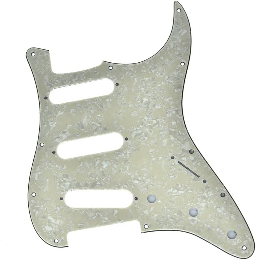 Kaish 11 Hole St/Strat Style One Humbucker Guitar Pickguard Scratch Pl Kaish 11 Hole St/Strat Style One Humbucker Guitar Pickguard Scratch Pl