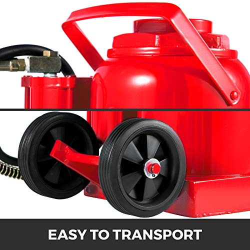 Bestauto Air Hydraulic Bottle Jack 50 Ton Bottle Jack 110231lbs Air Jack Rugged Steel Construction Heavy Duty for Auto Truck RV Repair Lift Tools - Thumbnail 7