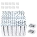 Extra Thick Blocking Mats for Wet and Steam Blocking with Grids and 36 inches Radial Circles - Includes 100 t pins Storage Bag and Gloves Blocker
