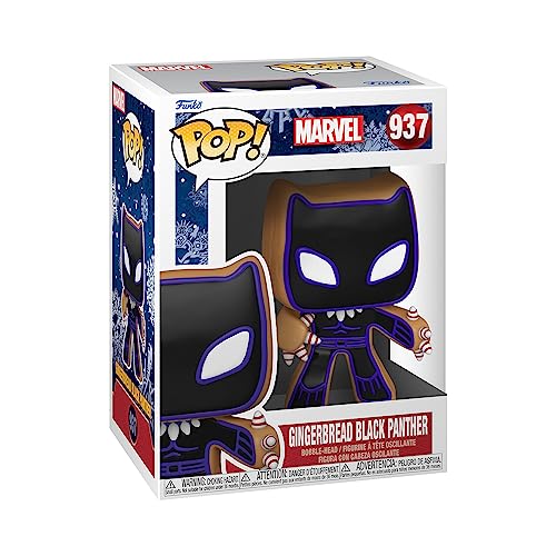 Funko Pop! Marvel: Gingerbread Black Panther