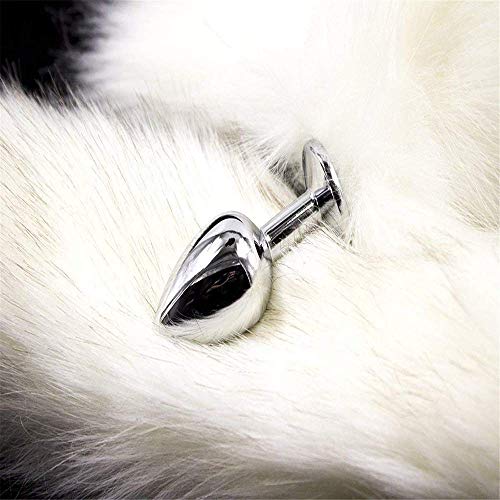 Niu-Man Peluche de Zorro/Cola de Perro y Enchufe de Metal - Accesorios...