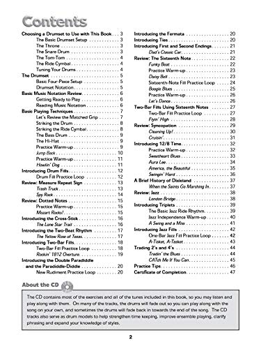 Alfred's Kid's Drumset Course: The Easiest Drumset Method Ever!, Book & Online Audio 4 51gFOz1JNuL