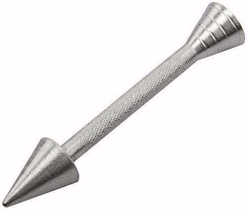 Miniatura 8 de Yardwe 2 piezas de aleación de aluminio de flores para hornear pastelería cono titular pastel tubería varilla glaseado rosa palos decoración pastel