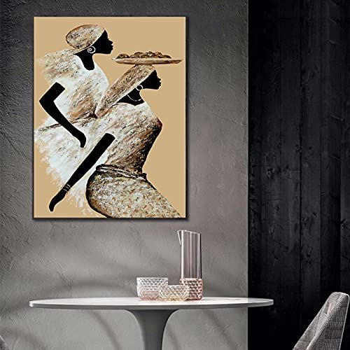 Affiches et gravures KEBIA toile abstrait africain décoration murale salon grand format