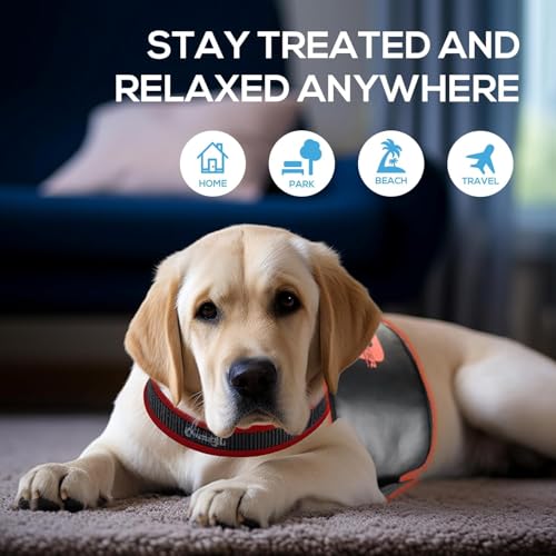 Image of Red Light Therapy Belt for Pets, Portable Red Light Therapy for Dogs,Wearable Red Infrared Light Therapy Devices for Dogs Tissue Repair, Joint & Back Pain
