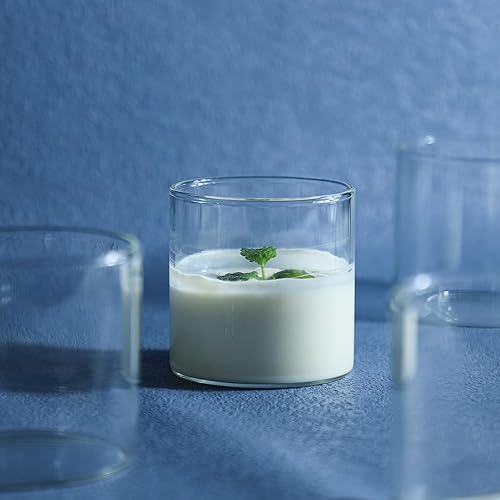 Miniatura 5 de Sizikato 4 vasos de postre de vidrio transparente, taza de natillas de 10 onzas, taza de pudín, apto para horno
