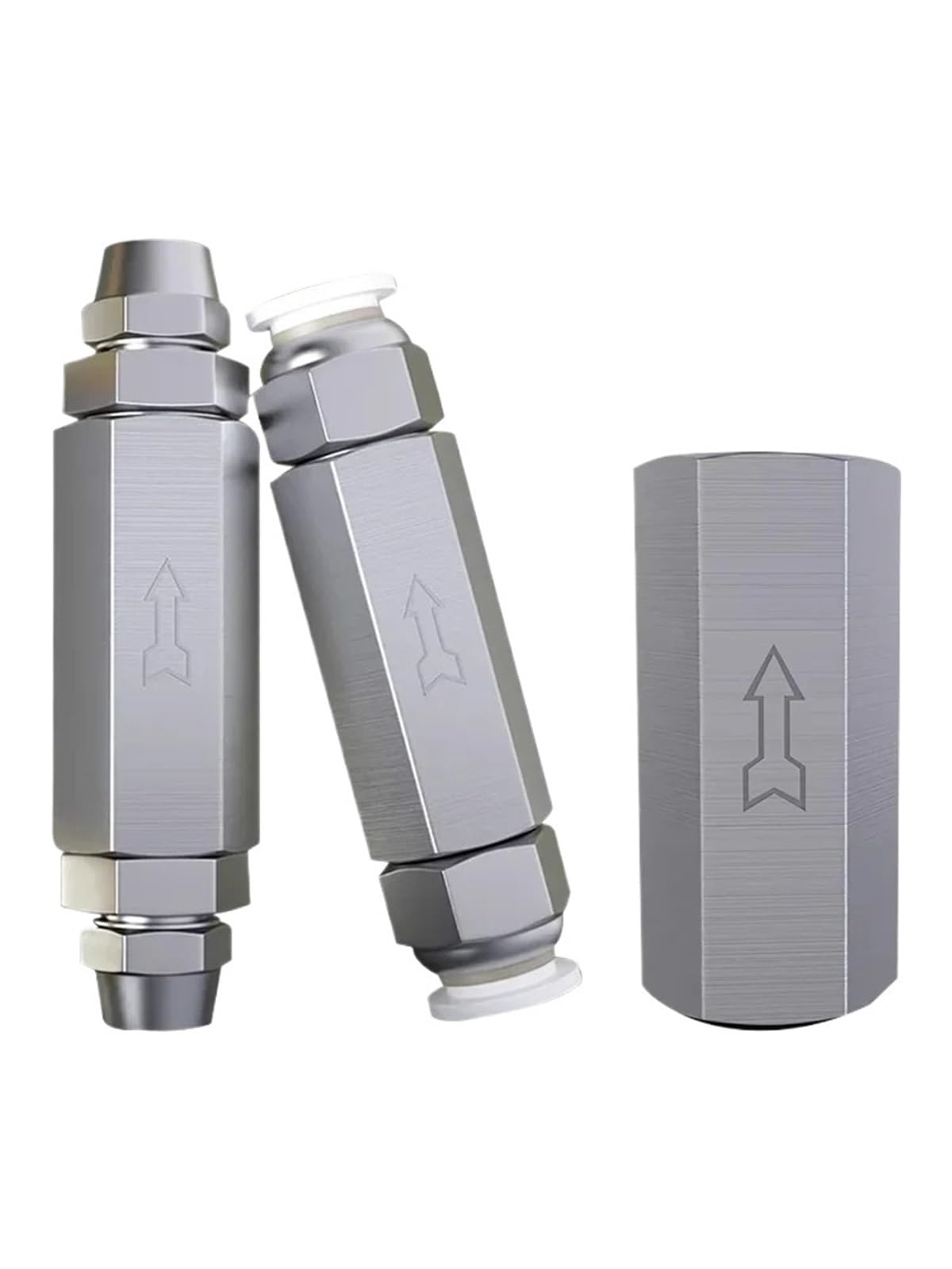 Clapet anti-retour pneumatique en laiton durable 1/4 de diamètre extérieur pour réseau d'air