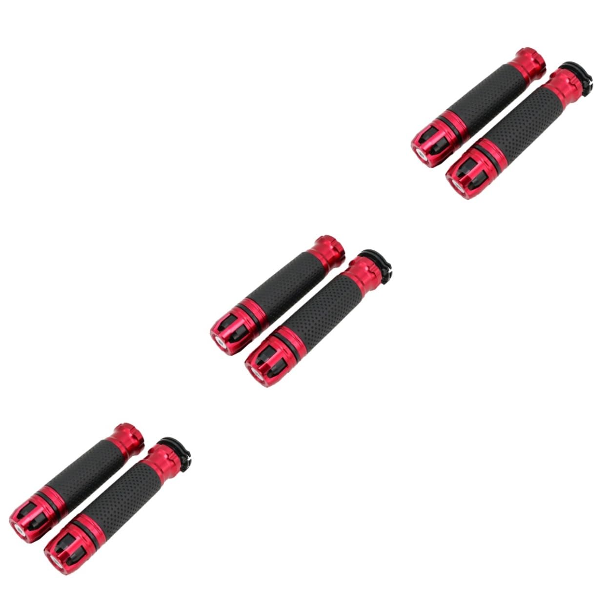 Milisten4 PCS motorcycle grips motorcycle hand grips scooter grips Metal Grips Handle Sleeve Cover Handlebar Sleeve Handle Sleeve for motorcycle aluminum alloy to rotate