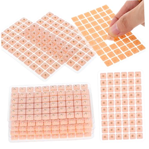 SOIMISS 600 piezas Kit Semillas Magnéticas para Auriculoterapia Acupresión Precisa para Puntos de Presión Orejas Compacto y Fácil de Usar para Salud y Bienestar