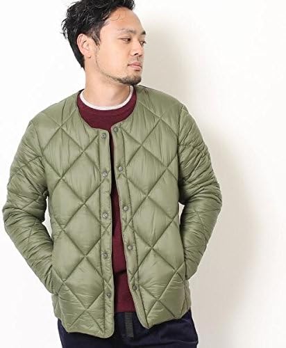 Amazon コーエン メンズ Coen 中綿キルティングブルゾン Olive X Large コート ジャケット 通販