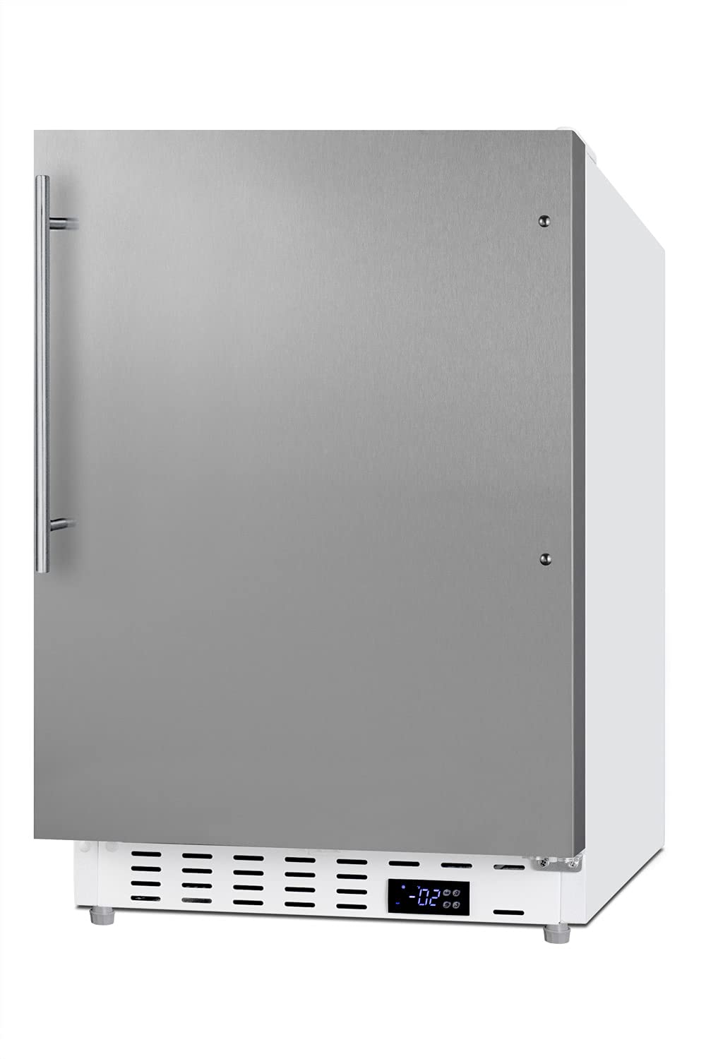 Summit Appliance Alfz36sshv 20" Wide Built-In All-Freezer, ADA Compliant, Adjustable Thermostat, Built-In Capable, Temperature Alarms, 3" Thick Door, 2.68 Cu.Ft Capacity, Manual Defrost on Fridge.com - View 5