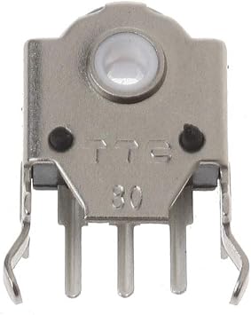 TTC 8mm Mouse Encoder Decoder White Core 24 Million Lifetime Highly Accurate for Razer Mouse Wheel Replace