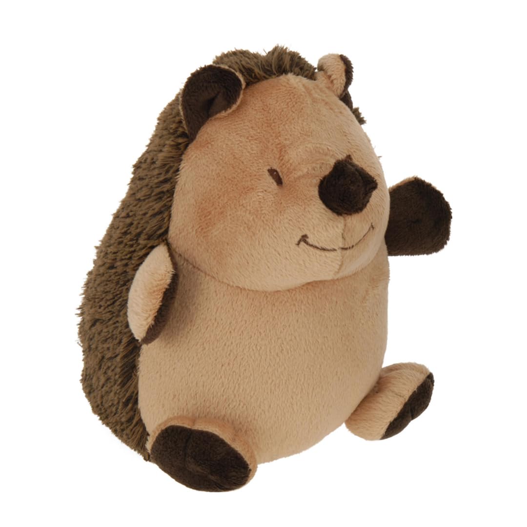 Muddy Hands Orange Fabric Animal Door Stop Stopper Home Office Stuffed Filled Heavy Novelty Decoration Doorstop (Upright Hedgehog )