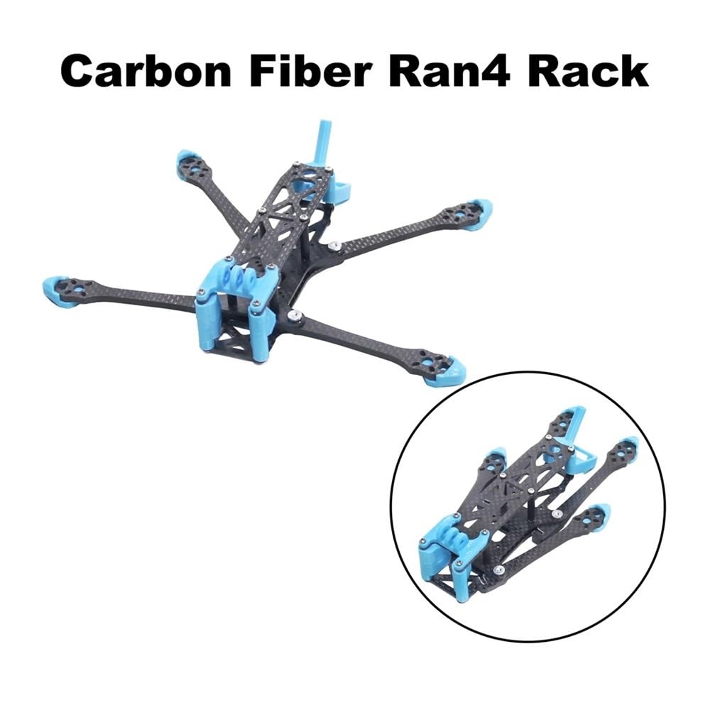 B-CUBE Ran4 4 Zoll FPV Drohne Rahmen Kit Carbon Racing Drone Quadcopter INAV Beatflight F722 F745 Ardupilot Flug