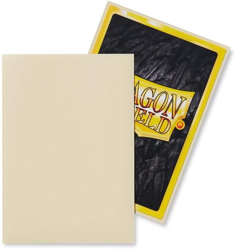 5 Packs Dragon Shield Matte Mini Japanese Ivory 60 ct Card Sleeves Value Bundle! …