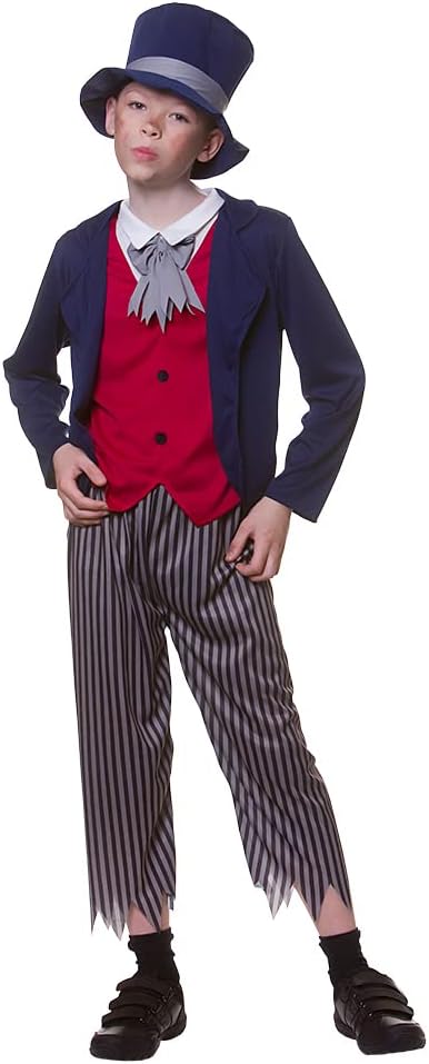Wicked Costumes Boys Victorian Dodger Fancy Dress Costume