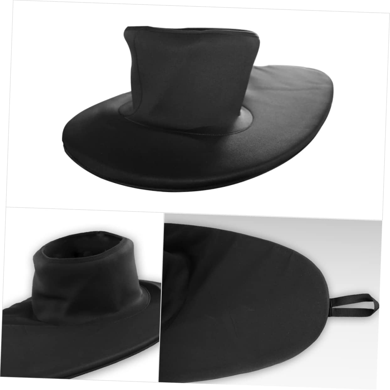 Neoprene Spray Skirt Waterproof Canoe Spray Deck Skirt Quick-Release Handle 85-105cm