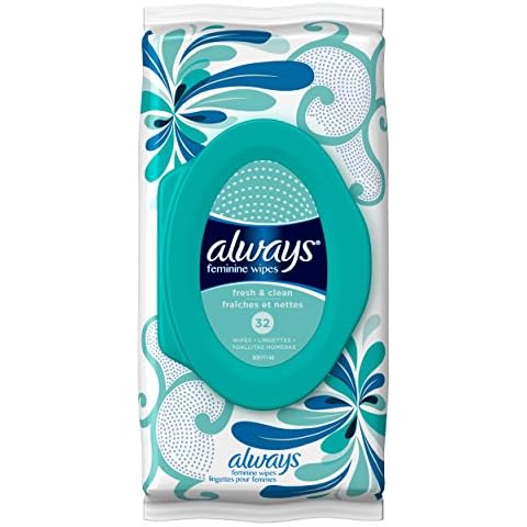 Always Feminine Wipes Cover
