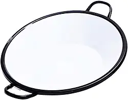 Tacho Esmaltado P/Frituras Em Geral N° 14 P 35cm / 4 Litros