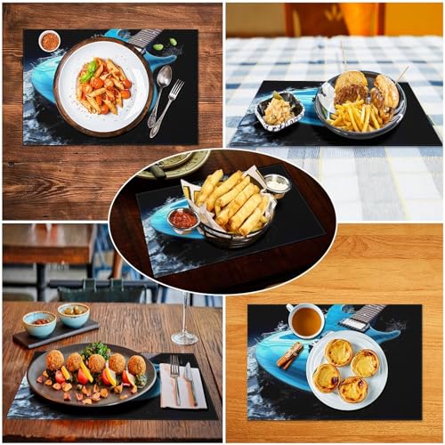 Sets de table antidérapants pour protéger la table des plats chauds - 6