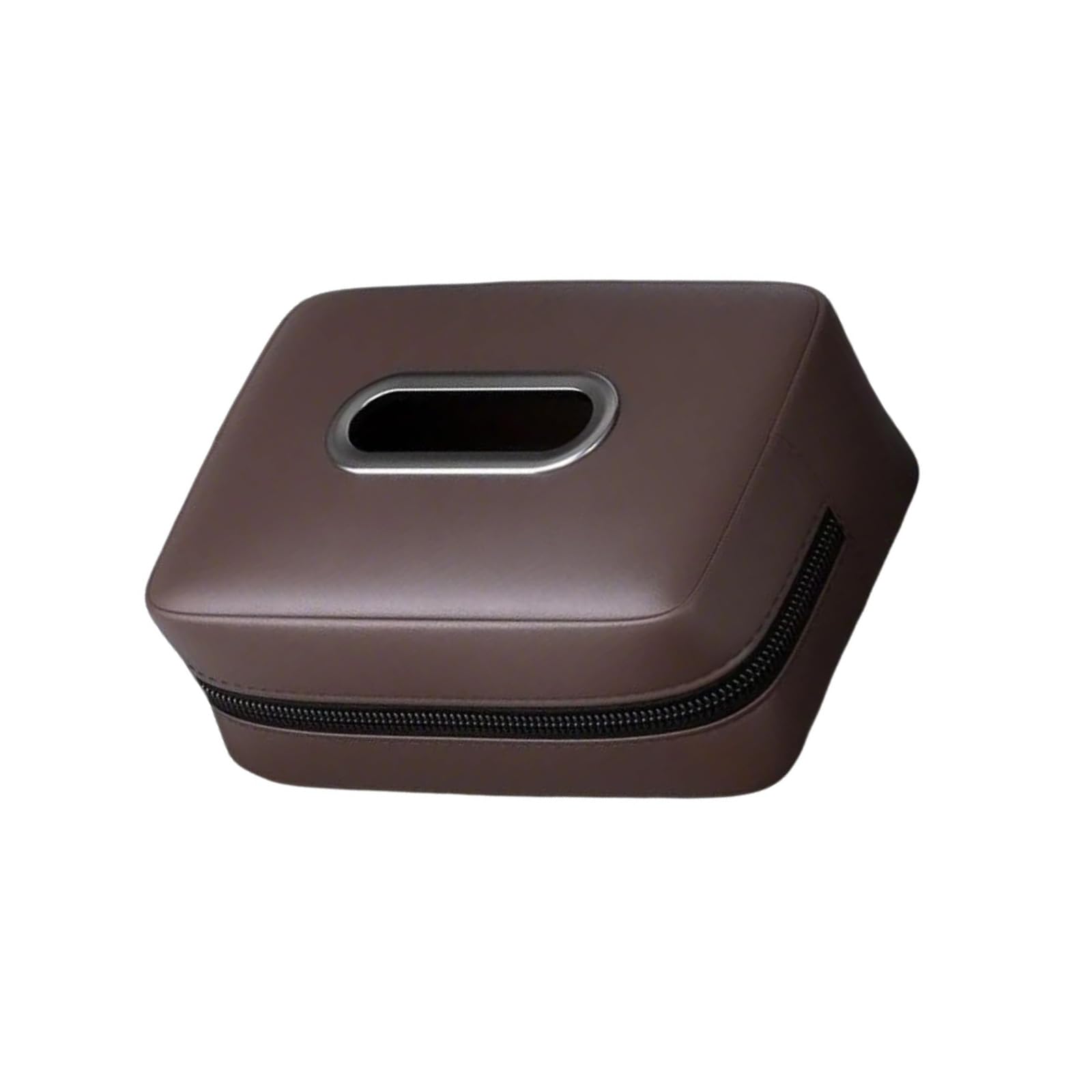 Sophisticated Car Tissue Container Leather Car Tissue Holder Case Suitable for Organized Travel Large Capacity Dispenser