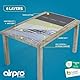 Airpro By Widex BÜGELDECKE XL - 135x65 cm – 6 Lagen! Extra Dicke Polsterung & Langlebigkeit – BÜGELDECKE für Ihren Tisch - Bügeln Sie schneller und bequemer auf Ihrem Tisch