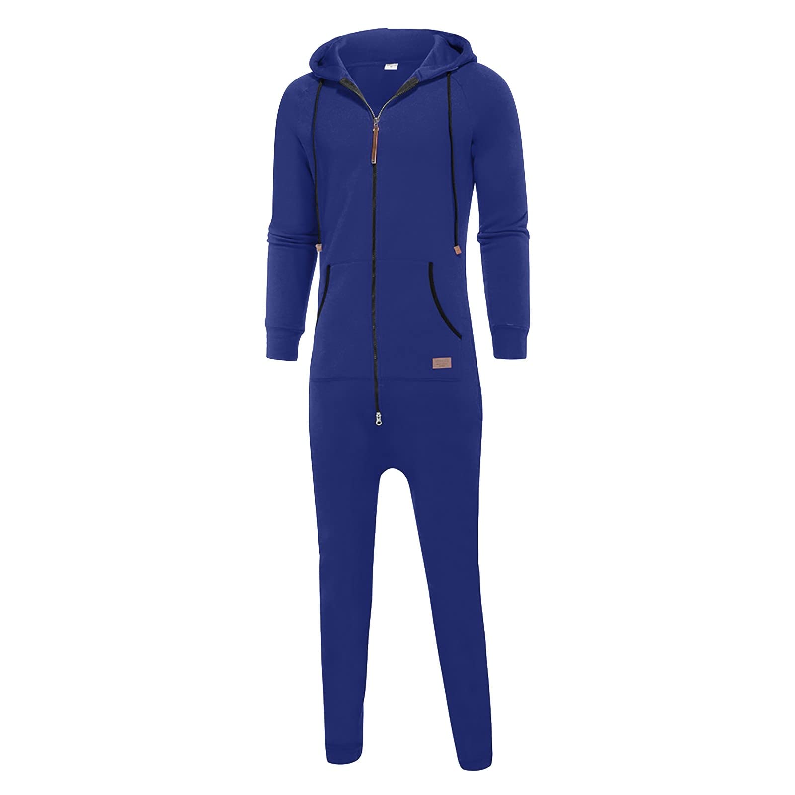 Tuta Intera Uomo Palestra Invernale con zip e Cappuccio Pantaloni