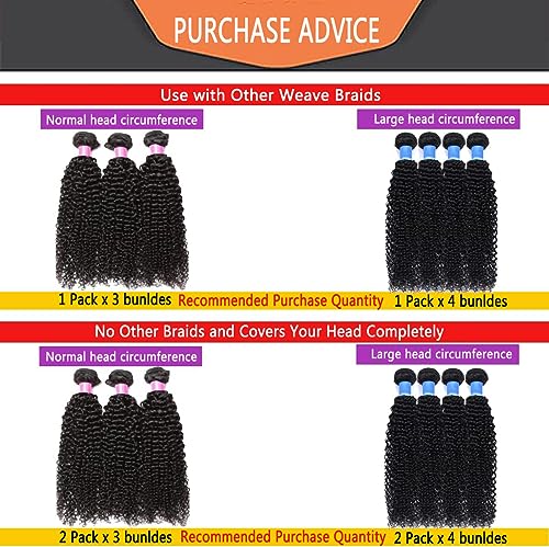 Curly Brazilian Weaves Human Hair - 8 Inches - Brazilian Hair Bundles - 50g/Bundle (150g Total)-Natural Virgin Human Hair Bundles - Image 2