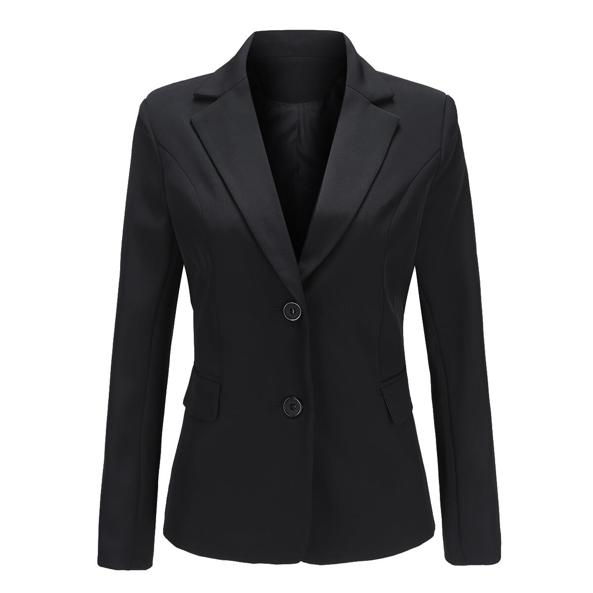 YYNUDA Tuta da donna a maniche lunghe casual da lavoro formale giacca slim fit elegante giacca slim fit