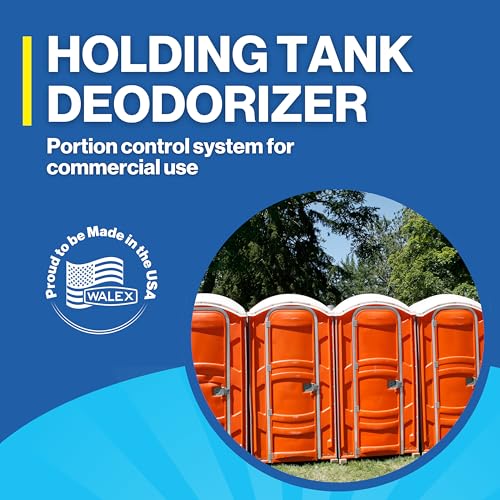 Image of Walex PPSGBG Porta-Pak Commercial Holding Tank Deodorizer Drop-Ins, Sunglow Scent (Pack of 50)
