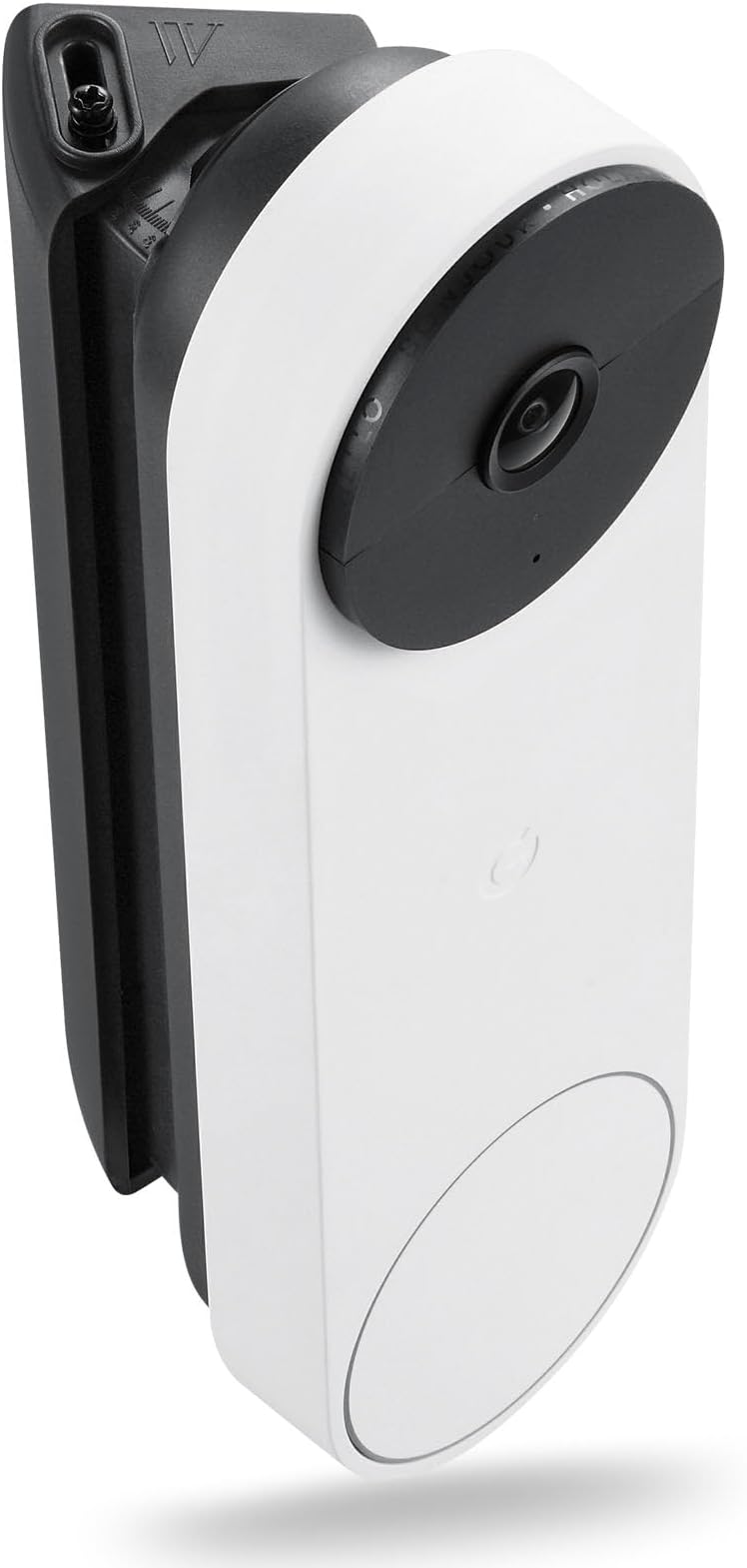 Wasserstein Horizontal Adjustable Mount for Google Nest Doorbell (Battery) - Made for Google Nest