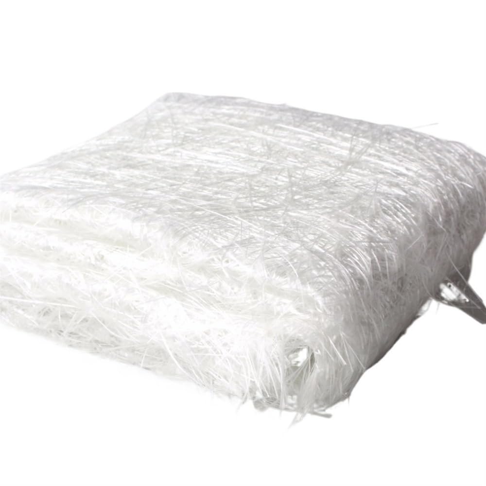 Niealkaliczna mata cięta z włókna szklanego do przemysłu stoczniowego - 150 do 450 g/m², 100 cm x 100 cm, materiał wzmacniający, 1 szt.(450)