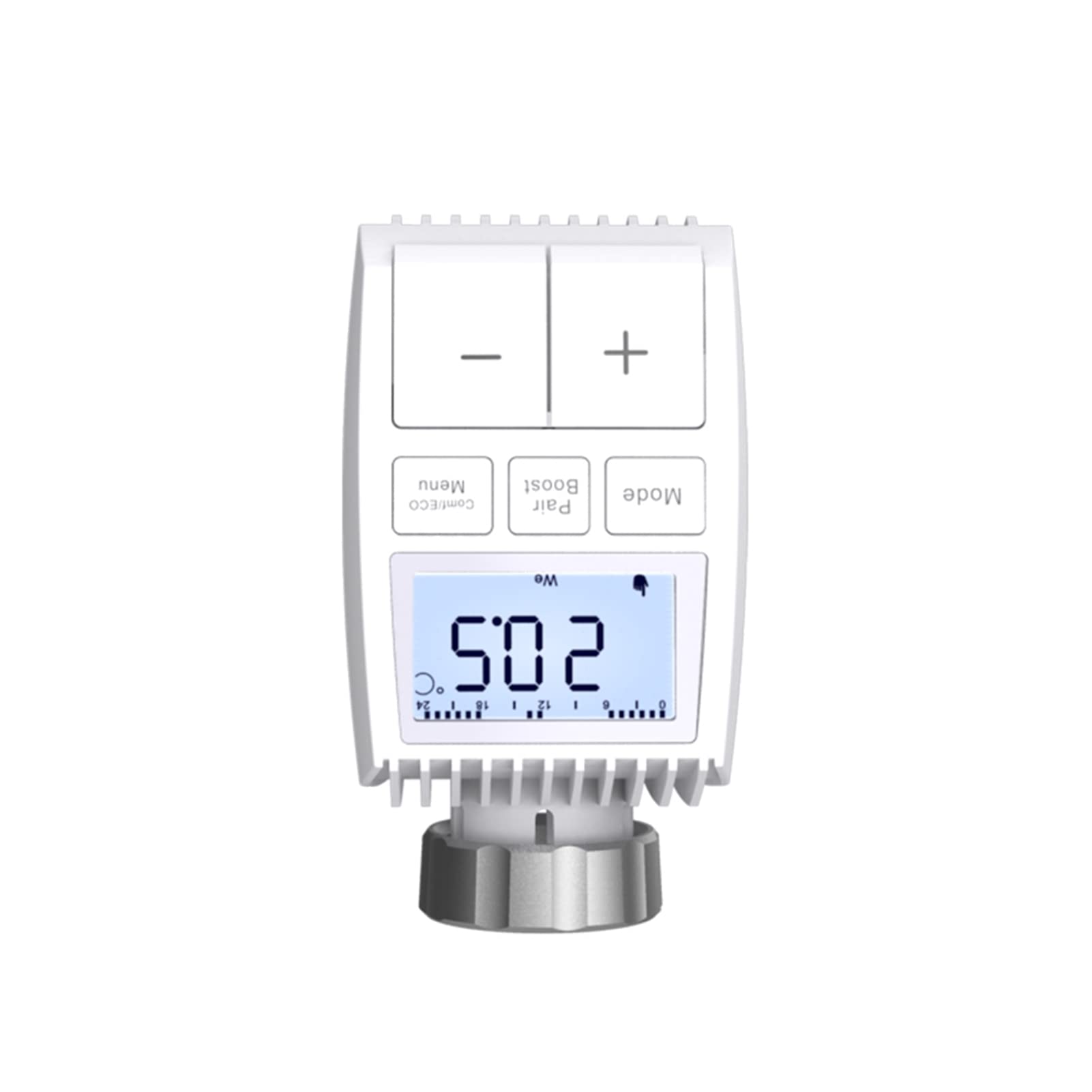 Domary Thermostat Intelligent avec Affichage LED, Télécommande avec Application Vocale, Compatible la Maison, Contrôleur de Température de Chauffage Domestique Programmable