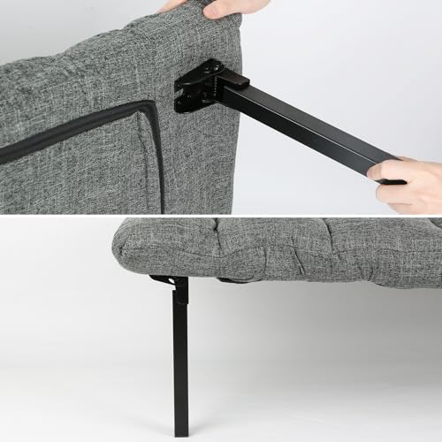 Patas de mesa plegables invisibles con rotación de 90 grados para sofá 8