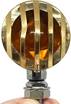 真鍮（ブラス）製バードケージウインカー！4個セット！　管121624 送料無料！真鍮（ブラス）製バードケージウインカー！4個セット！ 管1