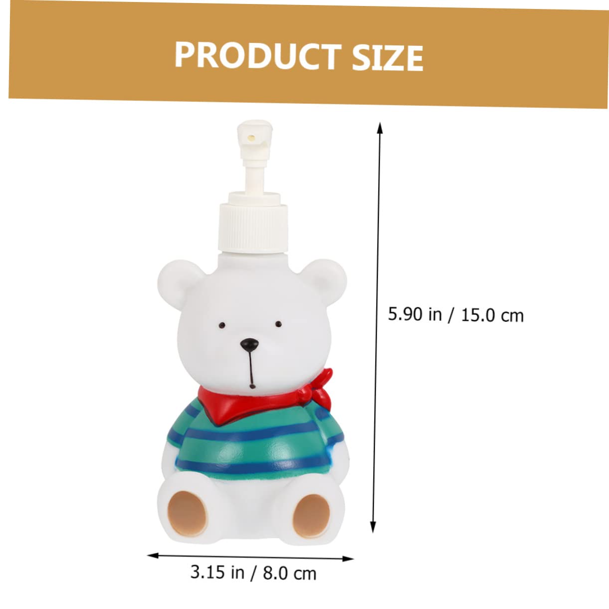 PRETYZOOM 4stücke Cartoon Shampoo Und Flüssigseifenspender Lotion Pump Flaschen Für Badezimmer Und Küche Leicht Und Tragbar Für Reisen Und Zuhause