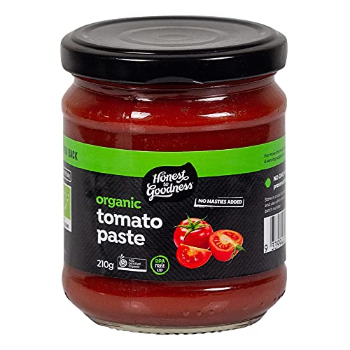 Honest to Goodness Organic No Added Salt Tomato Paste 210 g