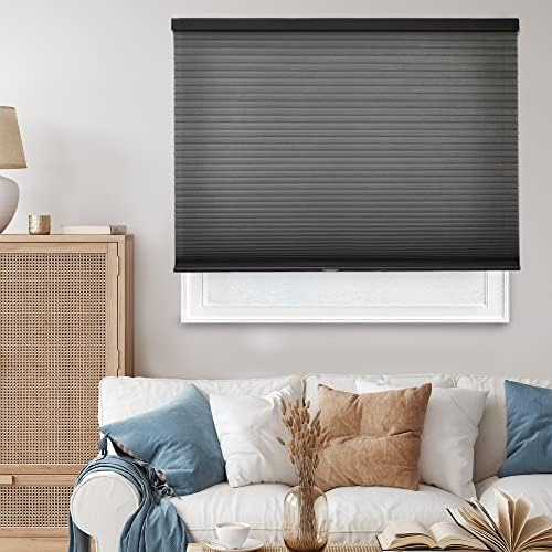 CHICOLOGY Cellular Shades , Window Blinds Cordless , Blinds for Windows , Window Shades for Home , Window Coverings , Cellular Blinds , Door Blinds , Morning Fog, 30"W X 48"H