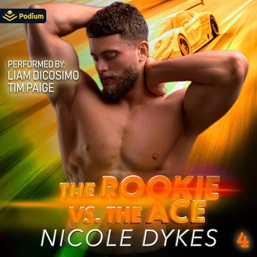 The Rookie vs the Ace Audiolivro Por Nicole Dykes capa
