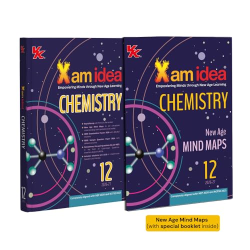 Image of Xam idea Chemistry Class 12 (CBSE 2026-27) | Rapid Recap | With New Age Mind Maps | CBSE Examination Papers 2026 with Detailed Solutions | CBSE Sample ... Solutions | Competency-Focused Questions